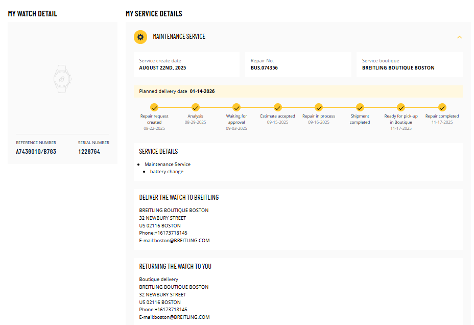 Breitling Colt Quartz A74380 Black Dial Aviation Numerals Chronometer + Service #1