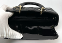 Christian Dior Lady D-Joy Bag Cannage Quilt Patent Small Black -No Strap – photo-8