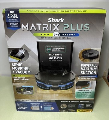 Shark Matrix Plus 2in1 Robot Vacuum & Mop with Sonic Mopping, Matrix RV2610WA X3 #4