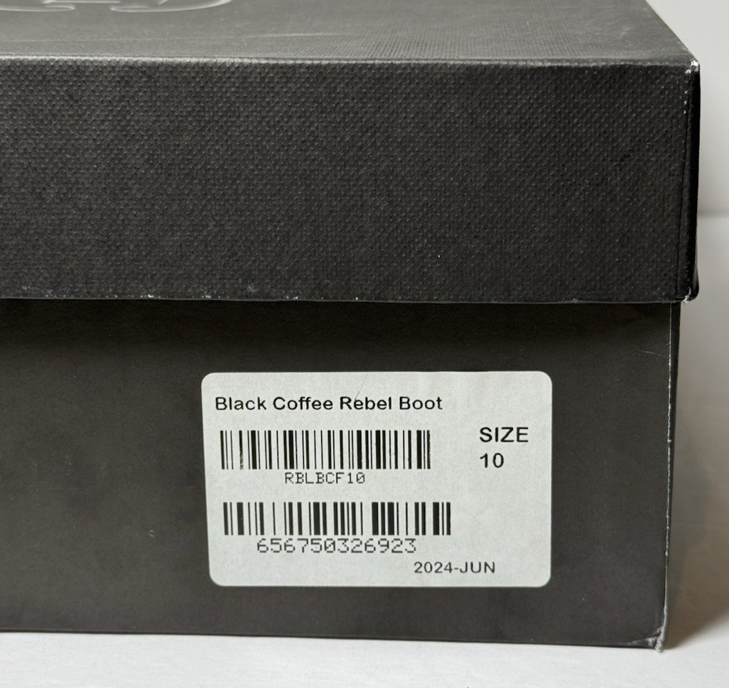 Thursday Women's Rebel Boots Black/Coffee, Size 10 -New #4