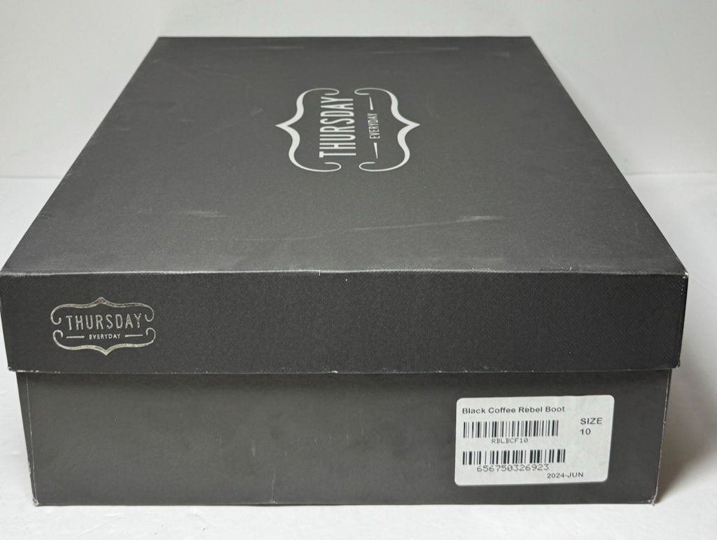 Thursday Women's Rebel Boots Black/Coffee, Size 10 -New #5