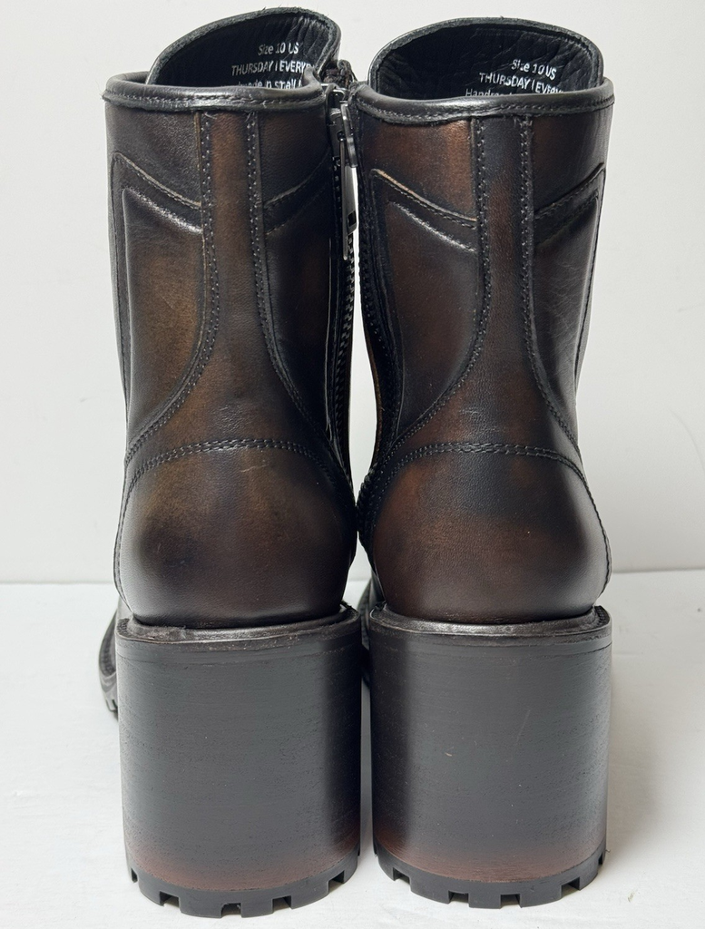 Thursday Women's Rebel Boots Black/Coffee, Size 10 -New #6