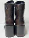 Thursday Women's Rebel Boots Black/Coffee, Size 10 -New with delivery