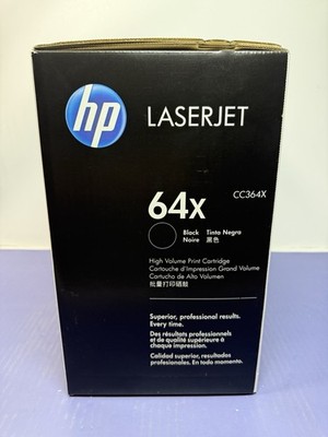 Genuine HP 64X (CC364X) Black High Yield Original LaserJet Toner MFD 08/22/2025 #2