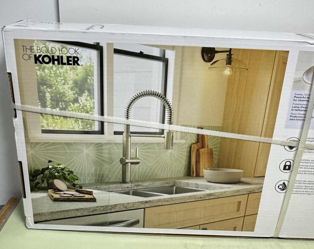 Kohler Clarus Semi Pro One Handle Pull Down Sprayer Kitchen Faucet R30937-VS #4