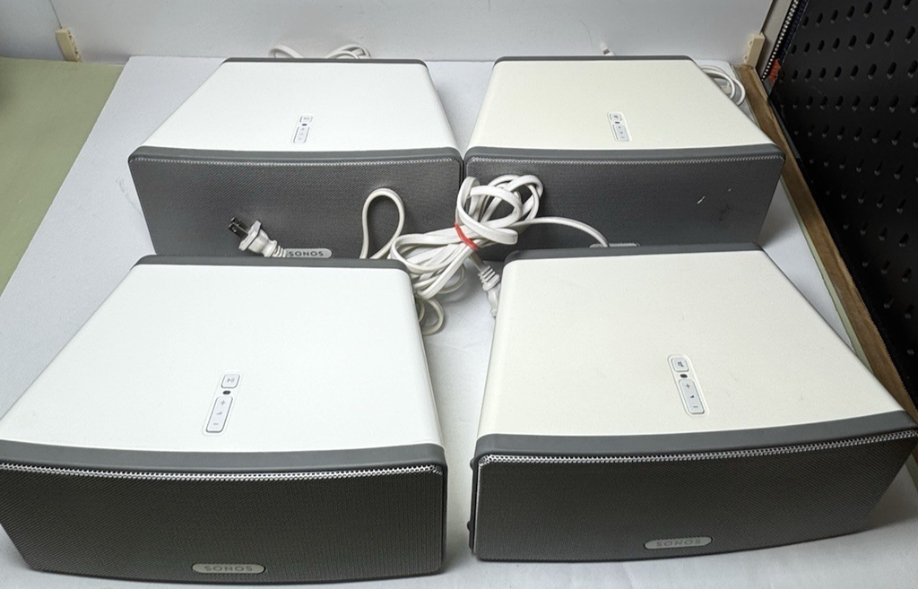 Set of 4 Sonos - PLAY:3 (1st Gen) Wireless Speaker for Streaming Music #1