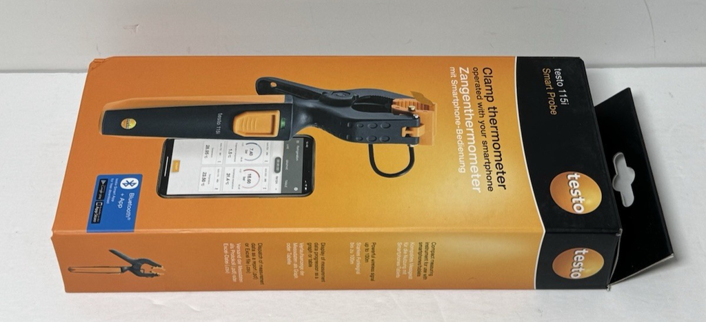 Testo 115i Pipe Clamp Thermometer Wireless Smart Probe -New Sealed #2
