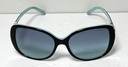 Tiffany & Co. Sunglasses Womens 55mm Black Butterfly Crystal Italy TF4121-B used