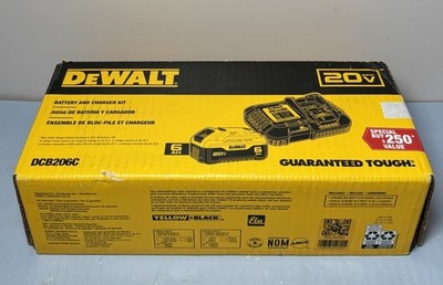 Dewalt DCB206C 20V 6Ah Battery and Charger Kit-Brand New Sealed #2