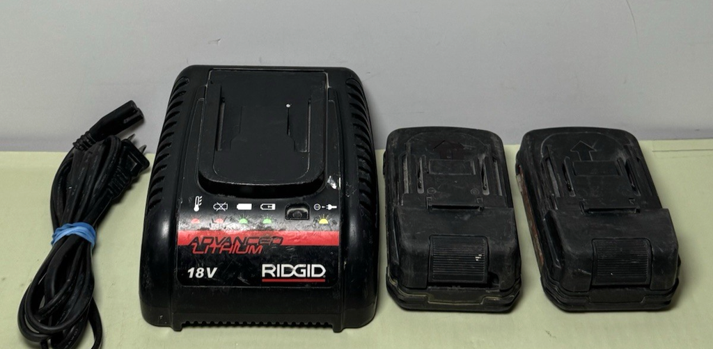 RIDGID RP 350 PRESS TOOL KIT W/ Batts&Charger  1/2" - 2" PROPRESS JAWS - Tested #5