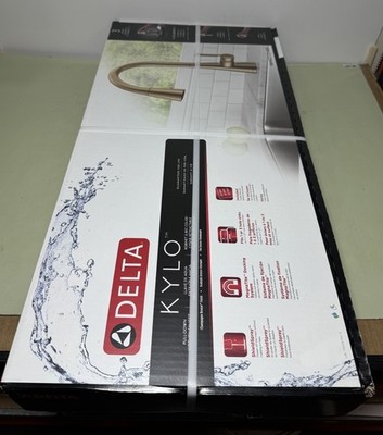 Delta Kylo Gold Champagne Bronze Kitchen Faucet Pull-Down Sprayer 19846Z-CZ-DST #2