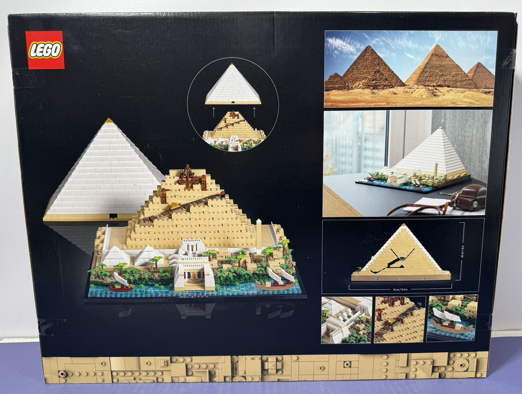LEGO ARCHITECTURE: Great Pyramid of Giza (21058) FREE SHIPPING! #1