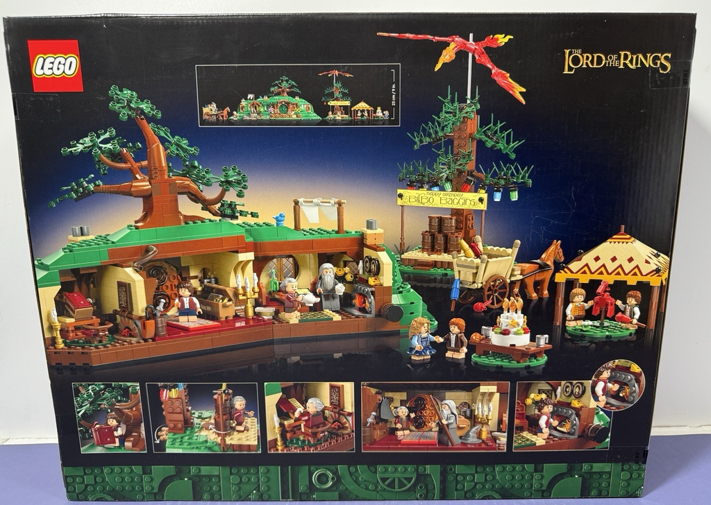 LEGO ICONS Lord of the Rings Set 10354 - The Shire 2017 pcs NIB #1