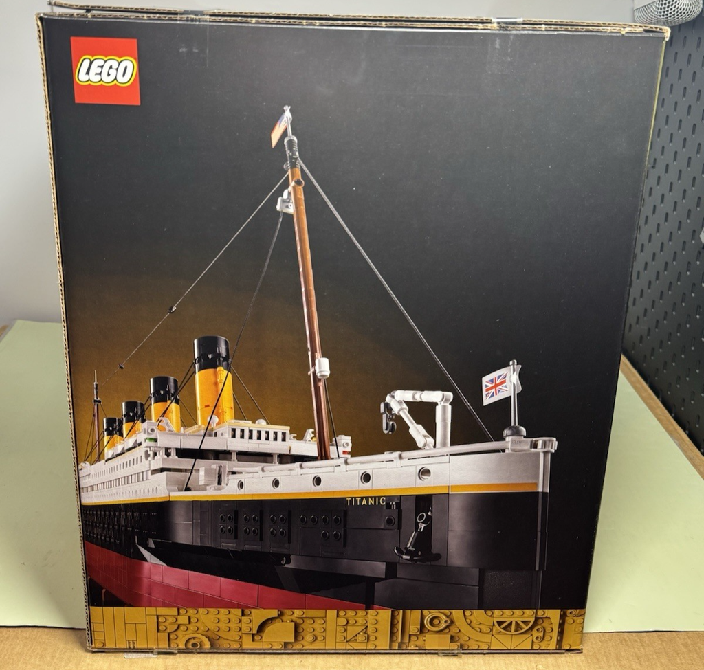 LEGO Icons: The Titanic (10294) ORIGINAL SEALED Box-9090 Pcs - FREE SHIPPING #1