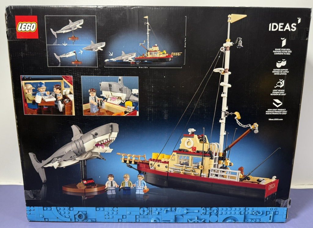 LEGO Ideas: Jaws (21350) New Sealed Box - FREE SHIPPING! #1