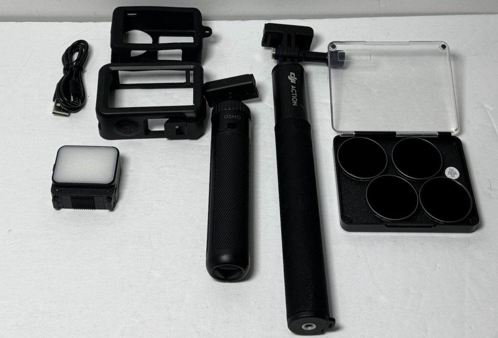 DJI Osmo Action 5 Pro 4K Action Camera + 3 Batteries Charger ND Filter Kit #7