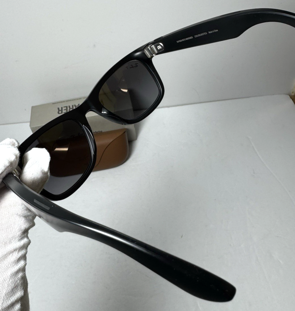 Ray-Ban Meta AI Wayfarer Sunglasses RW4008 601ST3 53 Matte Black #4