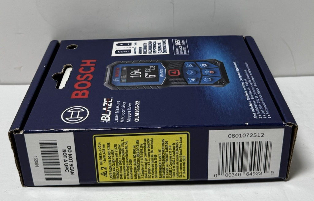 Bosch GLM165-22 BLAZE Laser Measure 165 Ft - New #2