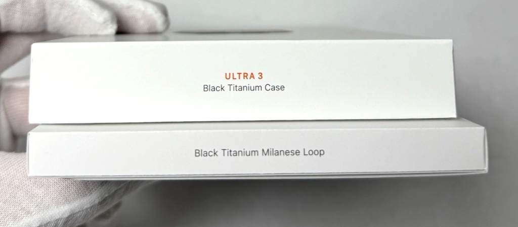 Apple Watch Ultra 3 GPS+Cell 49mm Titanium w/Titanium Milanese Loop Large Black #3