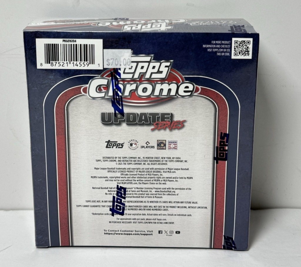 2025 Topps Chrome Baseball Update Mega Box - New Sealed #1