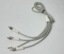Apple MB128LL/A Component AV Cable w/30-Pin Connector Cables used