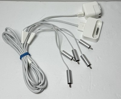 Apple MB128LL/A Component AV Cable w/30-Pin Connector Cables #4