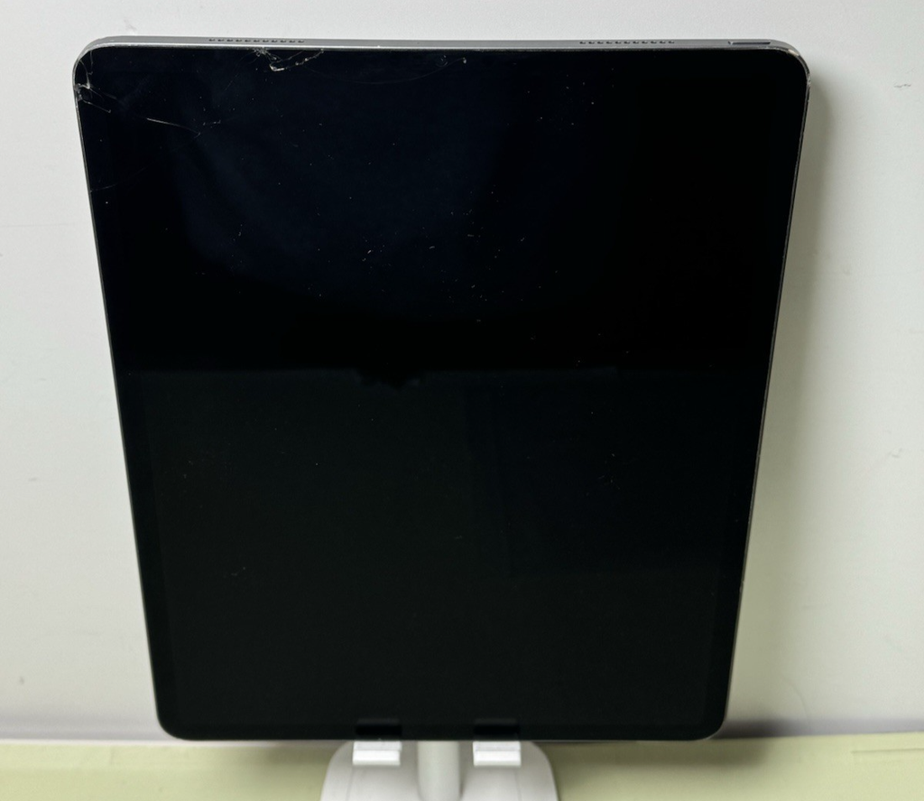 Apple iPad Pro 12.9” 5th Gen 256GB Wi-Fi Space Gray *Cracked Screen* #1