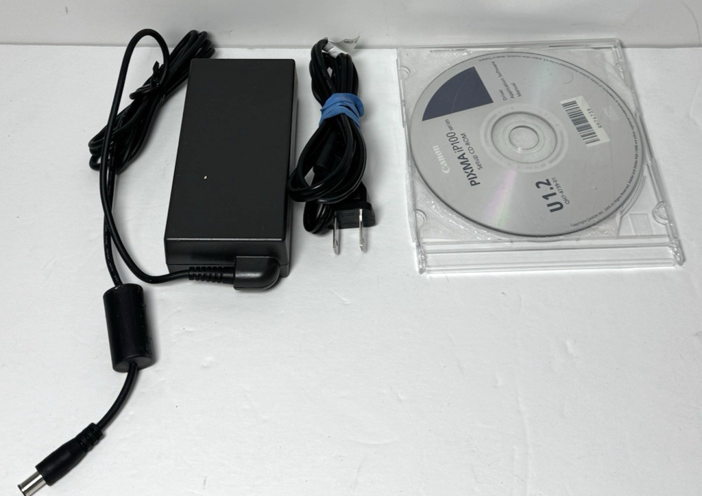 Canon PIXMA iP100 Portable Printer + LK-62 Battery Kit + Ink Bundle Tested #8