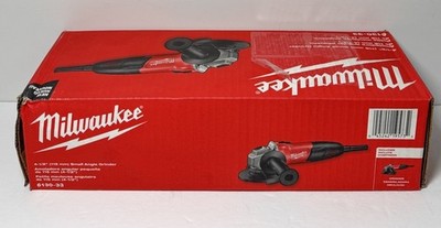 Milwaukee 6130-33 120V AC 7 Amp 4-1/2" Small Angle Grinder -Open box #2
