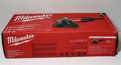 Milwaukee 6130-33 120V AC 7 Amp 4-1/2" Small Angle Grinder -Open box #3