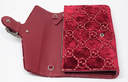 Gucci Dionysus Velvet GG Monogram Chain Wallet Red – photo-2