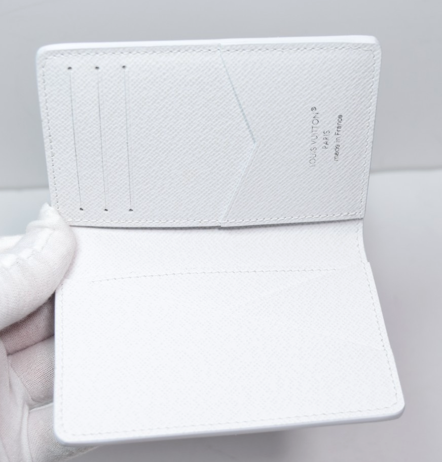 Louis Vuitton White Ski Pocket Organizer -M14882 #8