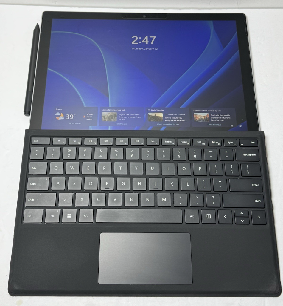 Microsoft Surface Pro 7 Plus 1960 Intel i5-1135G7 8 GB RAM 128GB SSD 75% BATTERY #7