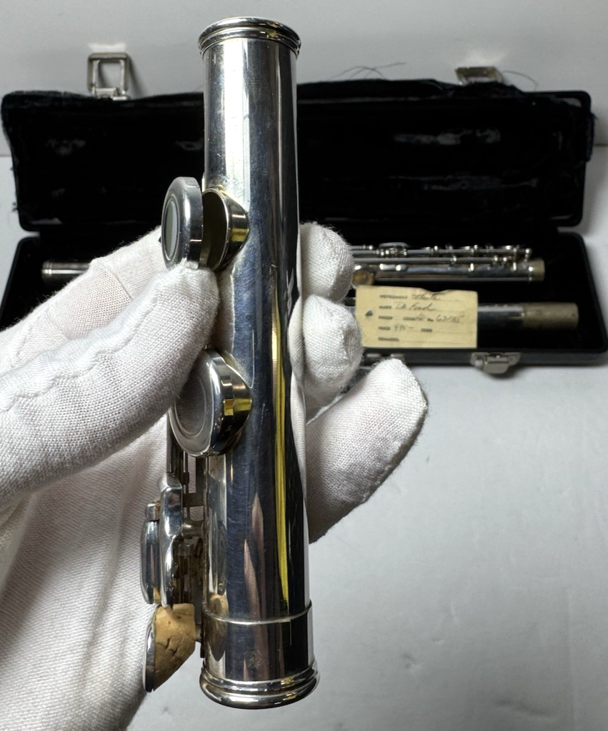 Emerson USA Student Flute Silver-Plated C Foot w/ Hard Case #6