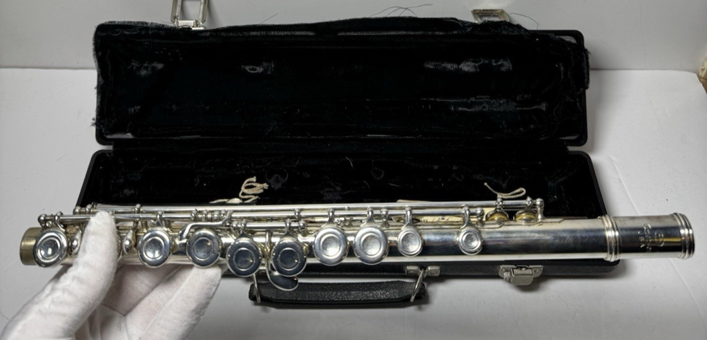 Emerson USA Student Flute Silver-Plated C Foot w/ Hard Case #8