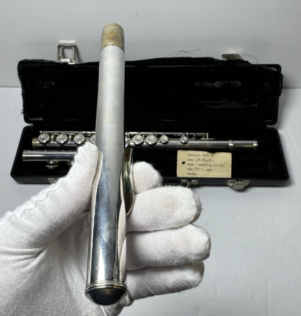 Emerson USA Student Flute Silver-Plated C Foot w/ Hard Case #11