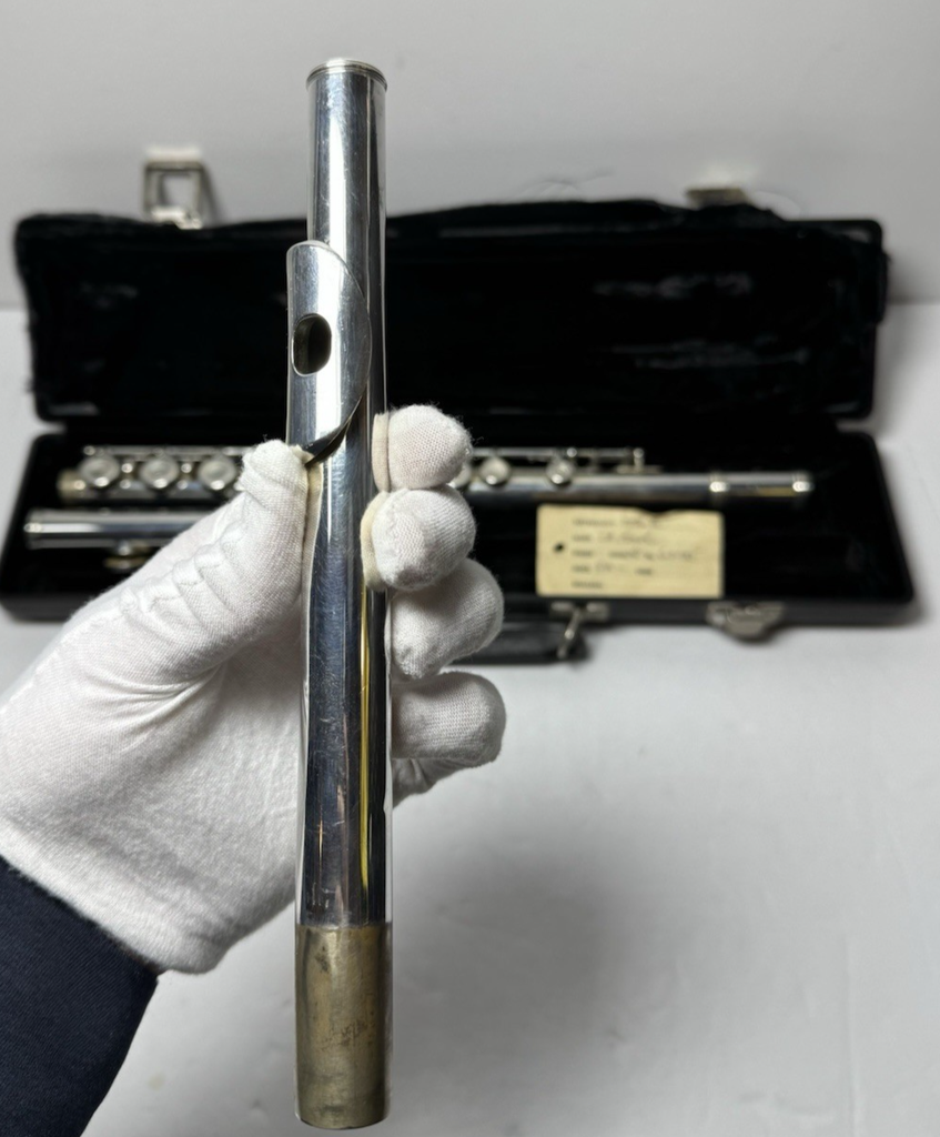 Emerson USA Student Flute Silver-Plated C Foot w/ Hard Case #12