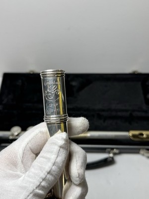 Gemeinhardt 12SP Student Flute Silver-Plated C Foot w/ Hard Case #19