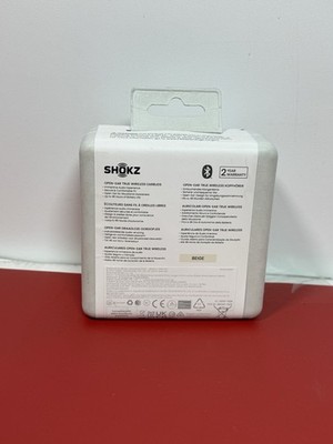 Shokz OpenFit 2 Open Ear True Wireless Earbuds Beige T920 New (6974) #1