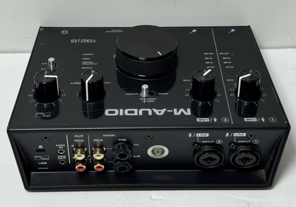 M-Audio AIR 192|8 2-In/4-Out 24/192 Audio MIDI Interface #1