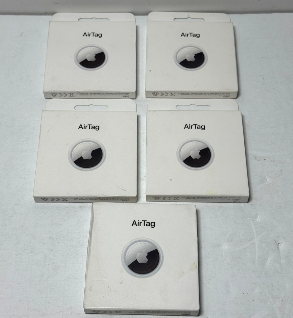 Apple AirTag - Pack of 5 Individual Tags - MX532LL/A-MX532AM/A #1