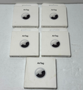 Apple AirTag - Pack of 5 Individual Tags - MX532LL/A-MX532AM/A used