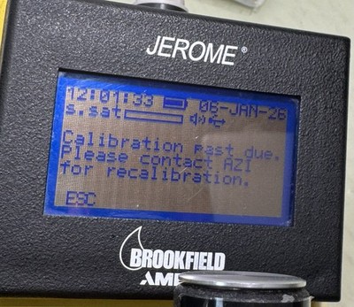 Brookfield Ametek (Arizona) JEROME  J405-0007 Rev-D Mercury Vapor Analyzer #5