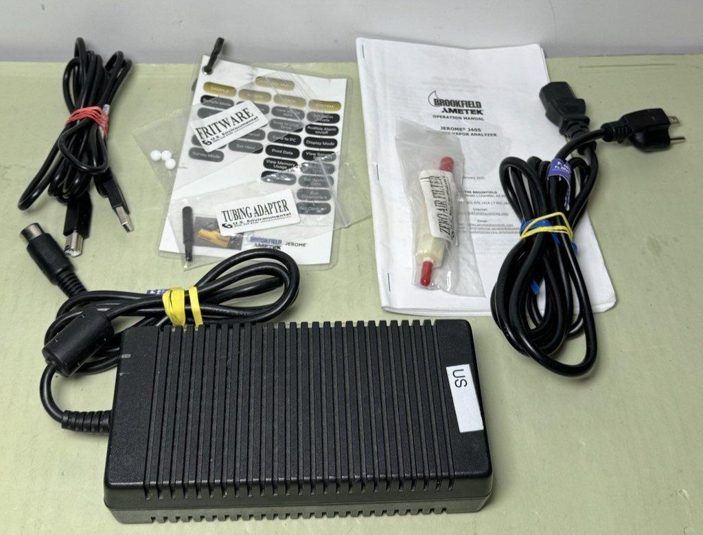 Brookfield Ametek (Arizona) JEROME  J405-0007 Rev-D Mercury Vapor Analyzer #9