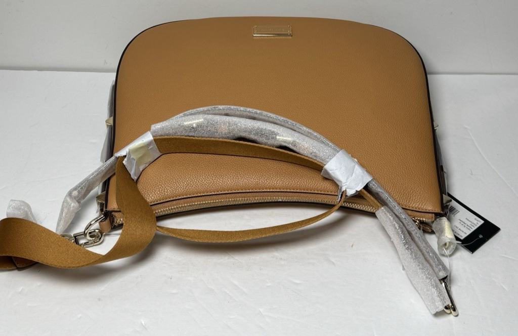 Kate Spade New York Liv Large Hobo Leather Shoulder Bag Biscotti KL677-Brand New #6