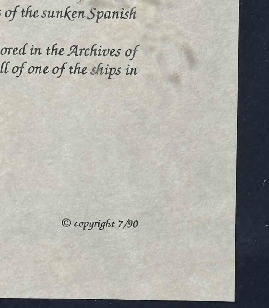 Spanish Fleet / Pillar Reale (1715 Fleet) Half Reale Coin #2