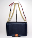 Chanel Boy Flap Bag Cube Embossed Lambskin Large - Blue at best price