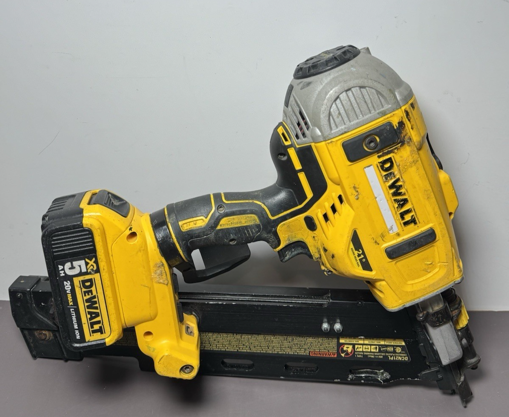 DeWalt DCN21PL 20V MAX Brushless 21-Degree Framing Nailer w/Batt 5.0 Ah+charger #2