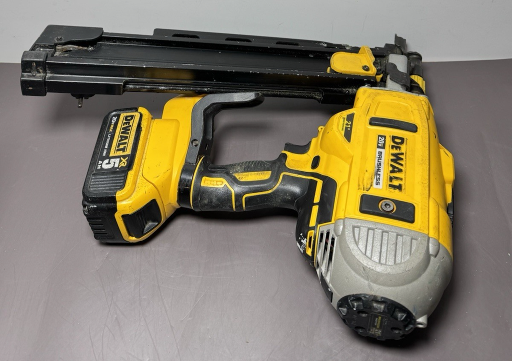 DeWalt DCN21PL 20V MAX Brushless 21-Degree Framing Nailer w/Batt 5.0 Ah+charger #3