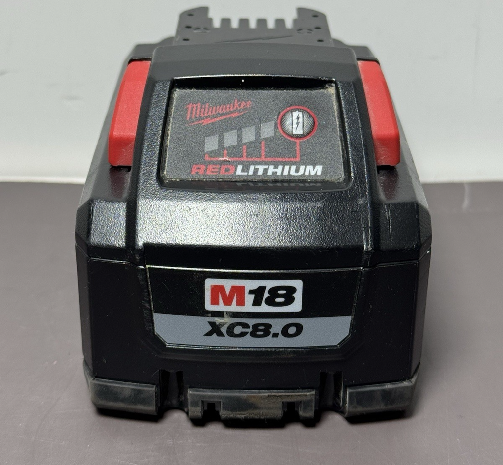 MILWAUKEE 8.0 HIGH OUTPUT  M18 RED Battery 48-11-1880 #4